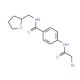 4-[(2-Bromoacetyl)amino]-N-(tetrahydro-2-furanylmethyl)benzamide - chemical structure image