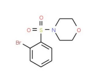 4-[(2-Bromophenyl)sulphonyl]morpholine (CAS 688798-57-4) - chemical structure image