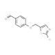 4-[(2-Chloro-1,3-thiazol-5-yl)methoxy]-benzenecarbaldehyde - chemical structure image
