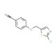 4-[(2-Chloro-1,3-thiazol-5-yl)methoxy]-benzenecarbonitrile - chemical structure image