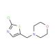 4-[(2-Chloro-1,3-thiazol-5-yl)methyl]morpholine (CAS 339105-10-1) - chemical structure image