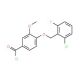 4-[(2-chloro-6-fluorobenzyl)oxy]-3-methoxybenzoyl chloride - chemical structure image