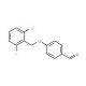 4-[(2-chloro-6-fluorobenzyl)oxy]benzaldehyde (CAS 172932-10-4) - chemical structure image
