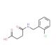 4-[(2-Chlorobenzyl)amino]-4-oxobutanoic acid - chemical structure image