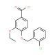 4-[(2-chlorobenzyl)oxy]-3-ethoxybenzoyl chloride - chemical structure image