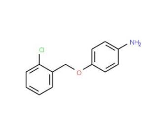 4-[(2-Chlorobenzyl)oxy]aniline (CAS 21116-13-2) - chemical structure image