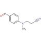 4-[(2-Cyanoethyl)methylamino]benzaldehyde (CAS 94-21-3) - chemical structure image