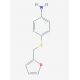4-[(2-furylmethyl)thio]aniline (CAS 869943-49-7) - chemical structure image