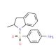 4-[(2-Methyl-2,3-dihydro-1H-indol-1-yl)sulfonyl]-aniline - chemical structure image
