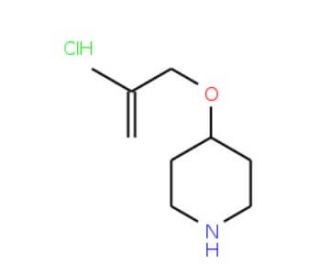 4-[(2-Methyl-2-propenyl)oxy]piperidinehydrochloride - chemical structure image