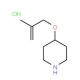 4-[(2-Methyl-2-propenyl)oxy]piperidinehydrochloride - chemical structure image