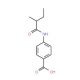 4-[(2-Methylbutanoyl)amino]benzoic acid - chemical structure image