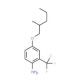4-[(2-Methylpentyl)oxy]-2-(trifluoromethyl)aniline - chemical structure image
