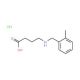 4-{[(2-methylphenyl)methyl]amino}butanoic acid hydrochloride (CAS 1181458-44-5) - chemical structure image