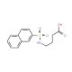 4-[(2-naphthylsulfonyl)amino]butanoic acid - chemical structure image