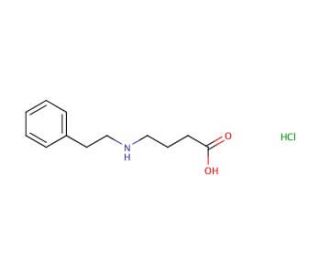 4-[(2-phenylethyl)amino]butanoic acid hydrochloride - chemical structure image