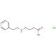4-[(2-phenylethyl)amino]butanoic acid hydrochloride - chemical structure image