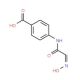 4-{[(2E)-2-(hydroxyimino)ethanoyl]amino}benzoic acid (CAS 17122-78-0) - chemical structure image