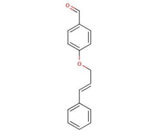 4-{[(2E)-3-Phenylprop-2-enyl]oxy}benzaldehyde - chemical structure image