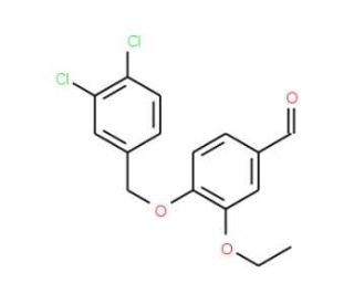 4-[(3,4-Dichlorobenzyl)oxy]-3-ethoxybenzaldehyde - chemical structure image