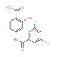 4-[(3,5-dichlorobenzoyl)amino]-2-hydroxybenzoic acid (CAS 926196-67-0) - chemical structure image