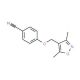4-[(3,5-Dimethylisoxazol-4-yl)methoxy]benzonitrile - chemical structure image