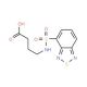 4-{[(3-carboxypropyl)amino]sulfonyl}-2,1,3-benzothiadiazol - chemical structure image