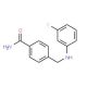 4-{[(3-fluorophenyl)amino]methyl}benzamide - chemical structure image