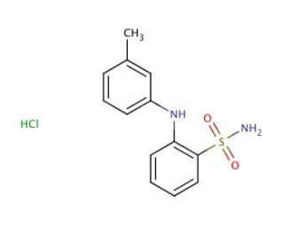 4-[(3-Methylphenyl)amino]-3-pyridinesulfonamide Hydrochloride (CAS 160822-47-9) - chemical structure image
