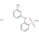 4-[(3-Methylphenyl)amino]-3-pyridinesulfonamide Hydrochloride (CAS 160822-47-9) - chemical structure image