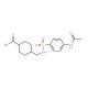 4-[({[4-(Acetylamino)phenyl]sulfonyl}amino)methyl]cyclohexanecarboxylic acid - chemical structure image