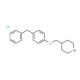 4-[(4-Benzylphenoxy)methyl]piperidine hydrochloride - chemical structure image