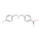 4-{[(4-Bromobenzyl)amino]methyl}benzoic acid - chemical structure image