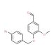 4-[(4-bromophenyl)methoxy]-3-methoxybenzaldehyde (CAS 352455-48-2) - chemical structure image