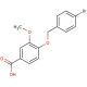 4-[(4-bromophenyl)methoxy]-3-methoxybenzoic acid - chemical structure image