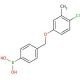4-[(4-Chloro-3-methylphenoxy)methyl]phenylboronic acid (CAS 849052-25-1) - chemical structure image