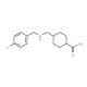 4-{[(4-Chlorobenzyl)amino]-methyl}cyclohexanecarboxylic acid - chemical structure image