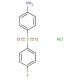 4-[(4-fluorobenzene)sulfonyl]aniline hydrochloride - chemical structure image