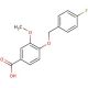 4-[(4-Fluorobenzyl)oxy]-3-methoxybenzoic acid - chemical structure image