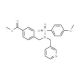 4-{[(4-Methoxy-benzenesulfonyl)-pyridin-3-ylmethyl-amino]-methyl}-benzoic acid methyl ester - chemical structure image