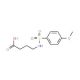 4-{[(4-methoxyphenyl)sulfonyl]amino}butanoic acid - chemical structure image