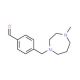4-[(4-Methyl-1,4-diazepan-1-yl)methyl]benzaldehyde (CAS 884507-48-6) - chemical structure image