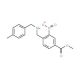 4-[(4-Methyl-benzylamino)-methyl]-3-nitro-benzoic acid methyl ester (CAS 675602-57-0) - chemical structure image