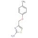 4-[(4-methylphenoxy)methyl]-1,3-thiazol-2-amine - chemical structure image