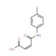 4-[(4-Methylphenyl)amino]-4-oxobut-2-enoic acid (CAS 24870-11-9) - chemical structure image