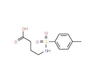 4-{[(4-methylphenyl)sulfonyl]amino}butanoic acid - chemical structure image