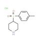4-[(4-Methylphenyl)sulfonyl]piperidine hydrochloride (CAS 3470-46-0) - chemical structure image