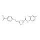 4-[(5-{[(2,4-Difluorophenyl)amino]carbonyl}-1,3,4-thiadiazol-2-yl)methoxy]benzoic acid - chemical structure image