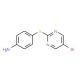 4-[(5-Bromopyrimidin-2-yl)thio]aniline (CAS 849035-61-6) - chemical structure image