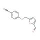 4-[(5-Formyl-2-furyl)methoxy]benzonitrile - chemical structure image